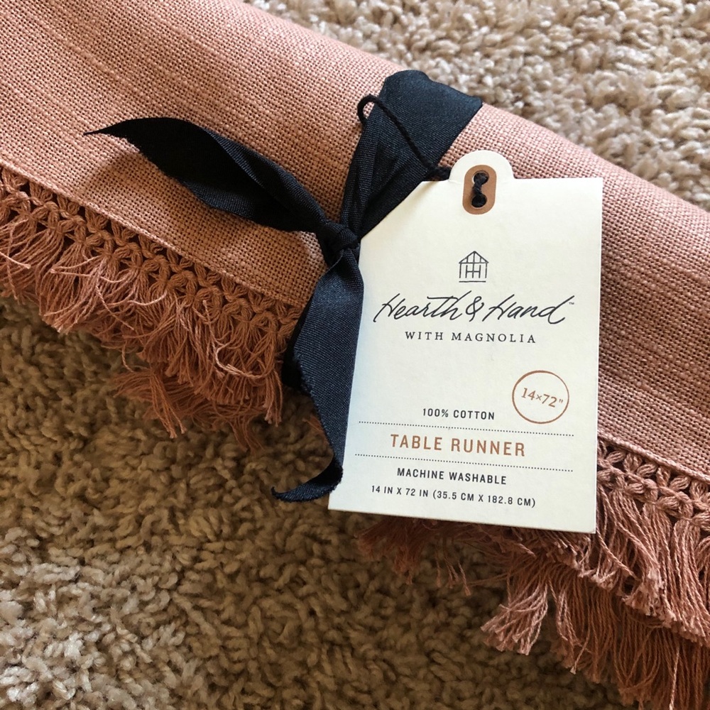 NWT Hearth & Hand table runner